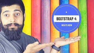 Bootstrap 4 what's new and changed