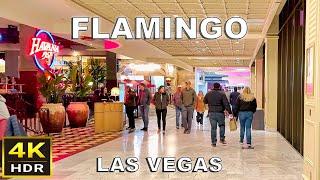 [4K HDR] Flamingo Las Vegas Walking Tour | January 2025 | Las Vegas Strip