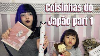 Monstrando Coisinhas do Japão que Ganhamos dos Meus Tios | PARTE 1