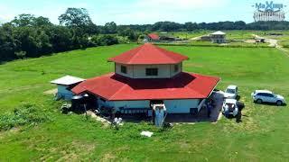 Flying at Okrodam, Suriname and trying out manual orbit