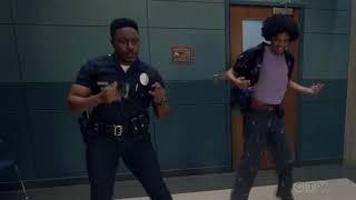 The Rookie | Aaron Thorsen doing a dance challenge (ep 5x21)