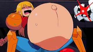 Metroid Vore : Samus Critical Pregnancy Mission ( Animation by Dr Worm )