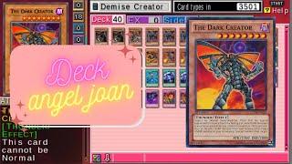YuGiOhGX! Tag Force 3 | Deck The Dark Creator | Recipe na Descrição