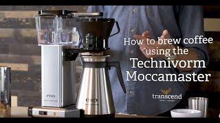 Transcend Coffee | How To Brew Coffee With a Moccamaster