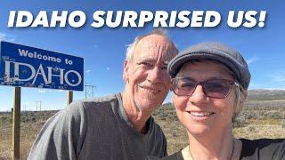 Exploring Idaho - Shoshone Falls, Craters of the Moon, and a Critter in our car!