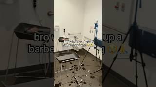 barbershop in my school bathroom #barber #skibiditoilet #funnymemes #funny #prank #shorts #hair