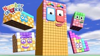 Looking for Numberblocks Step Squad NEW 2100 BIGGEST Standing Tall - Learn To Count Big Numbers!