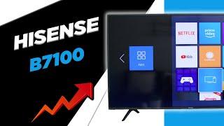 THE BEST BANG FOR YOUR BUCK 4K HDR TV : Hisense B7100 Unboxing And Review: Netflix & YouTube Ready 