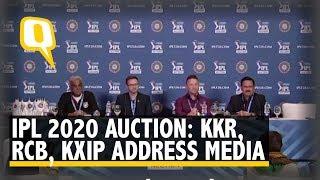 IPL 2020 Auction: KKR, RCB and KXIP Explain Their Bidding Strategy | The Quint