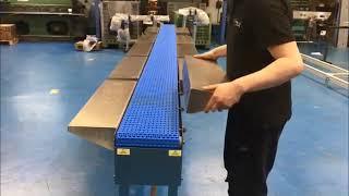 Removable Packing  Shelves and Table for Conveyors UK C-Trak Ltd