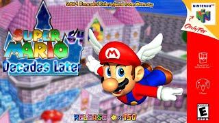 Super Mario 64: Decades Later - ROM Hack [N64]