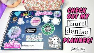 Check out my 2024 Content Planner! Laurel Denise Vertical | Monthly/Weekly Flip Thru