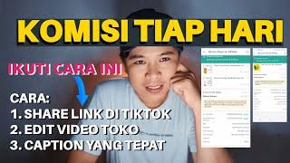 CARA BUAT KOLAM AFFILIATE SHOPEE DI TIKTOK️ CARA SHARE LINK SHOPEE AFFILIATE DITIKTOK BISA KOMISI‼️