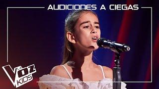Alira Moya canta "Dont stop believin" |  Audiciones a ciegas | La Voz Kids Antena 3 2024