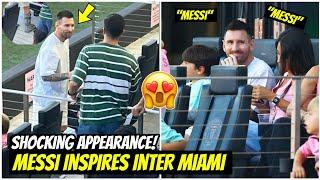 SHOCKING! Injured LEO MESSI Bravely Walks at Inter Miami Game vs Toronto FC | Fans crazy Reactions