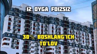 FOIZSIZ NOVOSTROYKA METRONI OLDIDAN MUDDATLI TO'LOVGA  #рассрочка#ташкент