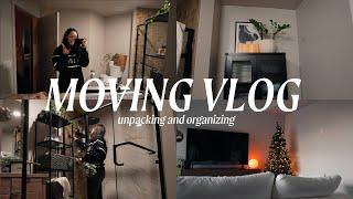 MOVING VLOG #02: unpacking & organizing the new place