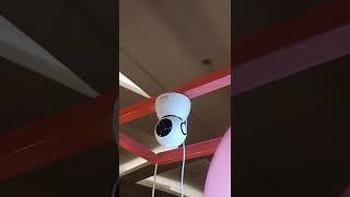 Pemasangan BARDI Smart IP Camera Indoor PTZ oleh tim BARDI Padang