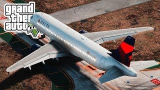 GTA 5 — AIRBUS A320 nach Liberty City fliegen — GTA 5 Mods Deutsch