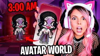 NUNCA VAYAS A LA ESCUELA DE AVATAR WORLD A LAS 3 AM​ *aparece el ESPÍRITU de una NIÑA* ​​​