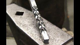 Ковка . Кованая Чешуя дракона.Blacksmith.Dragon scale forging