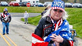 Retired MAGA Woman Distracted By Harris While GOP’s Agenda Accidentally Slips Out