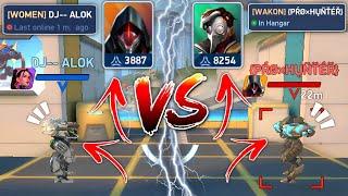 Mech Arena 3000 Vs 8000 Squad Power  || Soul Alok 12e4 VS Pro Hunter - Mech Arena