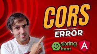 Solution of the Cors Error From a Spring Boot and Angular Application