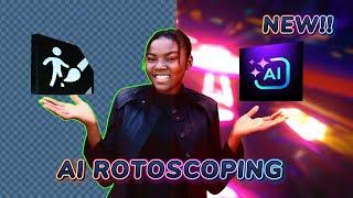 Node video AI rotoscoping For VFX