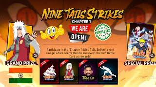 Naruto Event Interface Open Kaise Kare | Naruto Event Free Fire | Free Rewards Naruto Event FreeFire