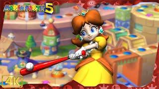 Mario Party 5 for GameCube ⁴ᴷ Full Playthrough (All Boards, Daisy gameplay)