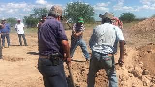 Ejidatarios del Fuerte-Mayo continúan la apertura de un canal agrícola