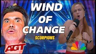 INCREDIBLE VOICE] Her Voice SHOCKED Everyone/Wind Of Change - SCORPIONS