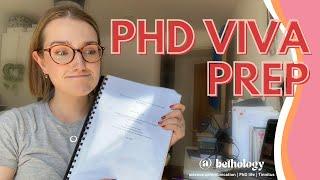 Final year PhD Vlog | viva prep & finding mistakes 