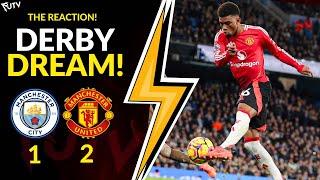 RUBEN AMORIM Embarrasses PEP AGAIN! MAN CITY 1-2 MAN UNITED Fan REACTION!