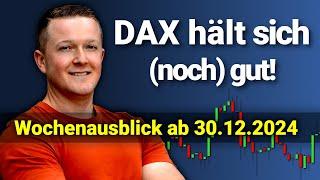 So steht der DAX vorm Jahreswechsel! | DAX Analyse und Wochenausblick ab dem 30.12.2024