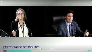 FLASHBACK: Trudeau cross-examined by civil groups at Emergencies Act Inquiry