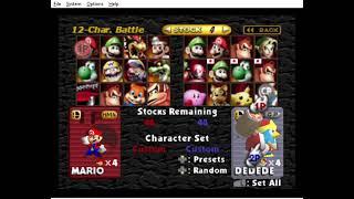 Smash Remix 1.4.0 - 12 Char Battle Part 02