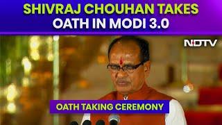 PM Modi's Oath Today: Shivraj Singh Chauhan Takes Oath As Cabinet Minister In Modi 3.0