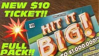 NEW $10 TICKET!! HIT IT BIG!! OHIO LOTTERY SCRATCH OFFS!!