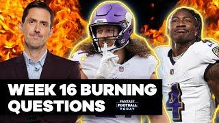 Answering one fantasy question for every Week 16 NFL Game | 2024 Fantasy Football Advice