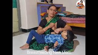 Open breastfeeding indian mom vlog 2024 || desi bhabhi breastfeeding || ‎‎‎@Breastfeeding-9 