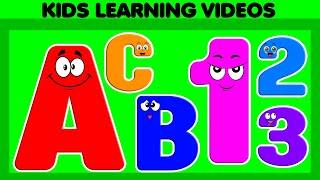 Learn ABC Phonics Numbers | English Alphabet A to Z | Preschool Learning Videos | #abcsong