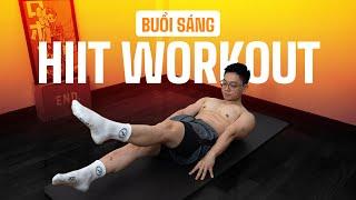 10 phút HIIT MỖI SÁNG để “khô” và săn chắc hơn | Morning HIIT Workout | SHINPHAMM