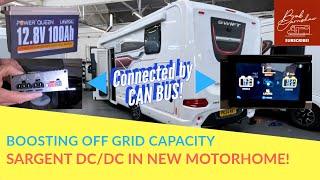 BOOSTING Off Grid Capacity: Sargent CAN Bus DC/DC Charger & LFP Battery