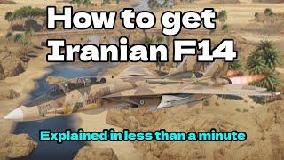 How To Get The F-14 And Future Event Vehicles | In Under 1 Minute [War Thunder]