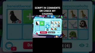 #adoptmeroblox #adoptmescript #roblox #adoptme #adoptmetrades #adoptmegame #robloxadoptme