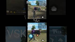 M82B  VSK94 GLOO WALL challenge #ffchallenge #viralshortvideo #internetmemevideo FF