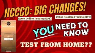 NCCCO EXAMS: THEY'RE CHANGING HOW WE TEST FOREVER!