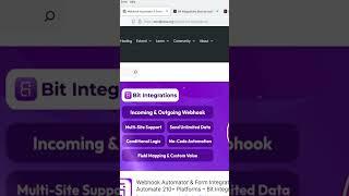 Free WordPress Automation Plugin | BIT Integrations #wordpressplugin
